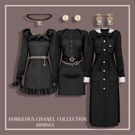 the sims 4 chanel shop|rimings gorgeous Chanel collection.